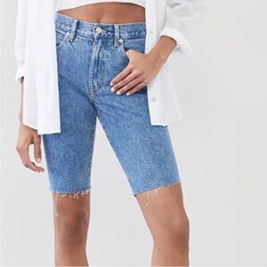 SLVRLAKE Blue Denim Shorts
